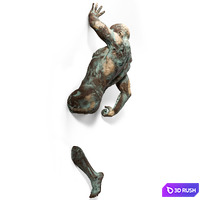 Sculpture Becoming - Matteo Pugliese 3D Model Corona