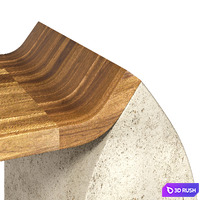 Traaf Bench by TIM VRANKEN 3D Model Corona