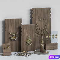 Jewelry display1 3D Model Vray