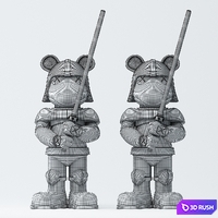 Bearbrick/Star Wars 3D Model Vray