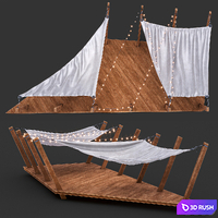 Canopy stage 3D Model Corona