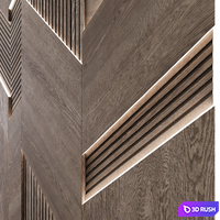 Reforma 007 wall panel 3D Model Corona