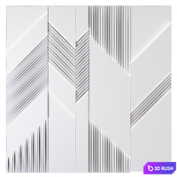 Reforma 007 wall panel 3D Model Corona