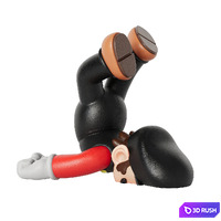 Super Mario Crash 3D Model Vray, Corona