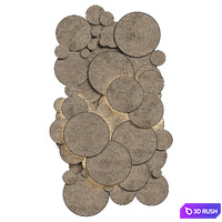 Spangled Wall Sconce 3D Model Corona