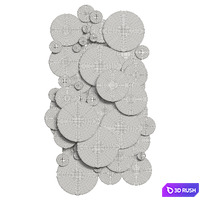 Spangled Wall Sconce 3D Model Corona