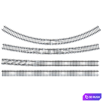 Railway, pack №1 3D Model Corona