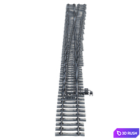 Railroad switch 3D Model Corona
