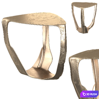 Vincenzo de Cotiis DC1629B Side table 3D Model Vray, Corona