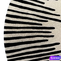 Carpet EQUINOXE (Design Elizabeth LericheName) Roche Bobois 3D Model Corona