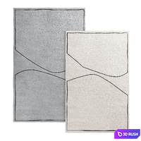 Berg Rug 3D Model Corona