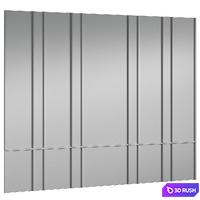 Wall panels 3D Model Corona