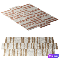 Carpet Abriel by La Redoute 3D Model Vray, Corona