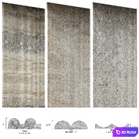 Ilgranito stone 3D Model Vray, Corona