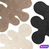 The Dune rug by Mush studios 3D Model Vray, Corona