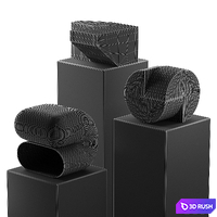 287 interior sculptures 06 minimal art objects 02 3D Model Vray, Corona