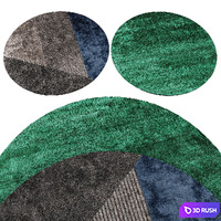 Rugs collection 450 3D Model Vray