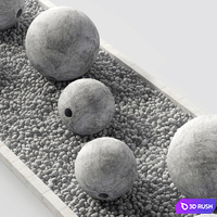 Stone decor n22 3D Model Vray