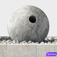 Stone decor n22 3D Model Vray