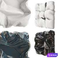 Decorative panel 01 3D Model Corona