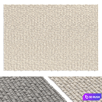 Pottery Barn Wool Rug 3D Model Vray, Corona