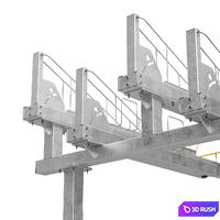 Bicycle parking 3D Model Corona