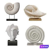 Sculptures 32 3D Model Vray, Corona