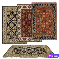 Rugs 3D Model Vray, Corona