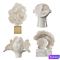 Sculptures 33 3D Model Vray, Corona