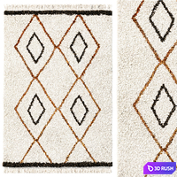 Berber style rug Tia by LA REDOUTE INTERIEURS 3D Model Corona