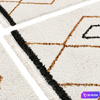 Berber style rug Tia by LA REDOUTE INTERIEURS 3D Model Corona
