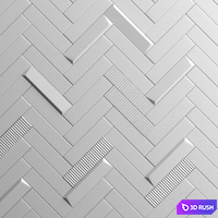 BISCUIT TILE-STONE SOURCE 3D PANEL 3D Model Vray