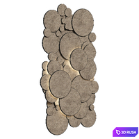 Spangled Wall Sconce 3D Model Corona