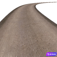 Old Road 3D Model Corona