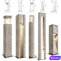 SLV ARROCK 3D Model Vray, Corona