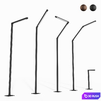 Vibia Palo Alto Pack 3D Model Corona