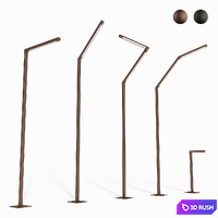 Vibia Palo Alto Pack 3D Model Corona