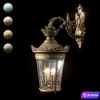 Columbia Wallmount 02 3D Model Corona
