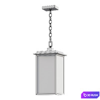 Chandelier Griffith Outdoor Hanging Lantern Light 3D Model Corona
