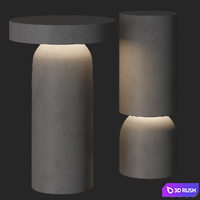 Luceplan Nui | Garden Lantern 3D Model Corona