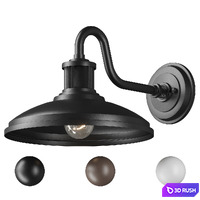 Kichler Allenbury 12" Wall Light 49980 3D Model