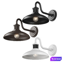 Kichler Allenbury 12" Wall Light 49980 3D Model Corona