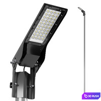 Street lamp Galad Leader LED 3D Model Vray, Corona