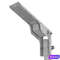 Street lamp Galad Leader LED 3D Model Vray, Corona