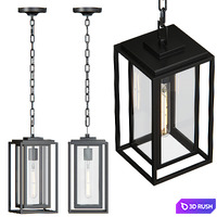 Cabana street lamps by Maxim Lighting 3D Model Vray, Corona