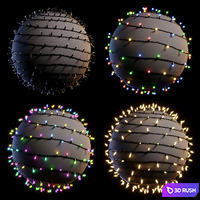 Garland 3D Model Corona