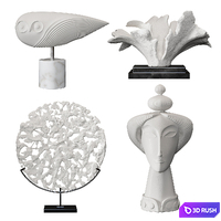 Sculptures 34 3D Model Vray, Corona