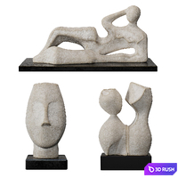 Sculptures 37 3D Model Corona