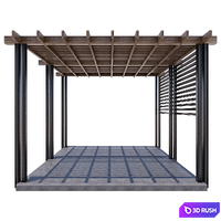 Gazebo 5 3D Model Corona