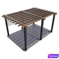 Gazebo 5 3D Model Corona